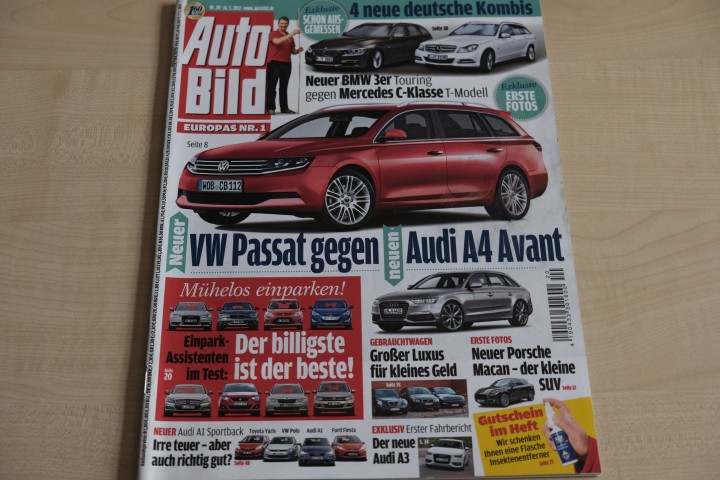 Deckblatt Auto Bild (20/2012)